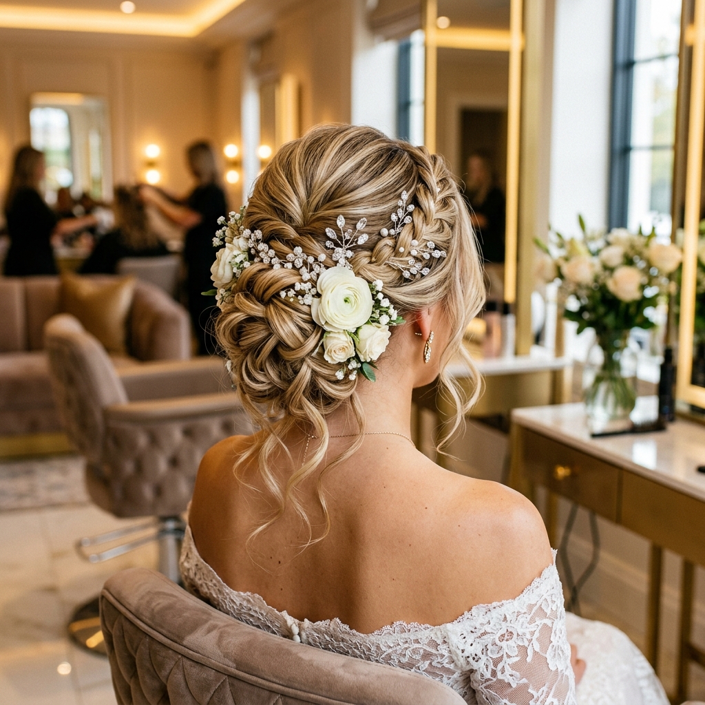 Iris Salon Bridal Hair Styling
